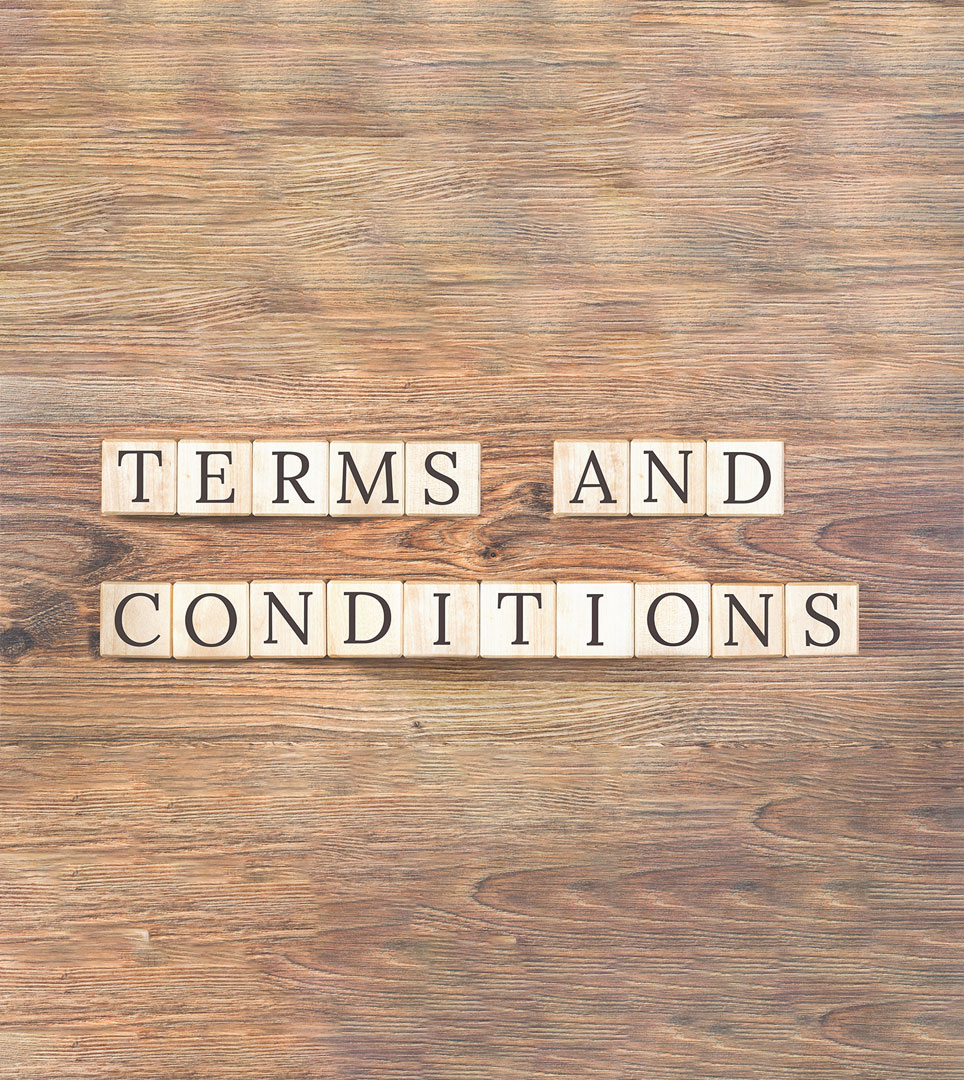 Terms and conditions of Heritage Inn Yosemite/Sonora